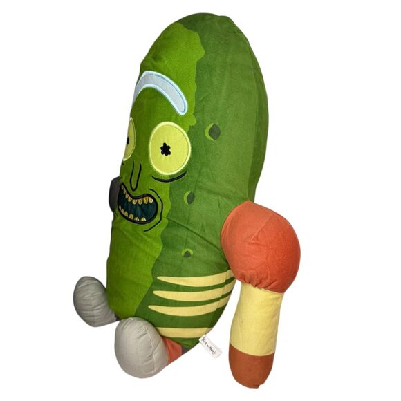 Rick & Morty Pickle Rick Exo Suit XL Stuffed Plush Toy Licensed Adult Swim 24” - Picture 5 of 7